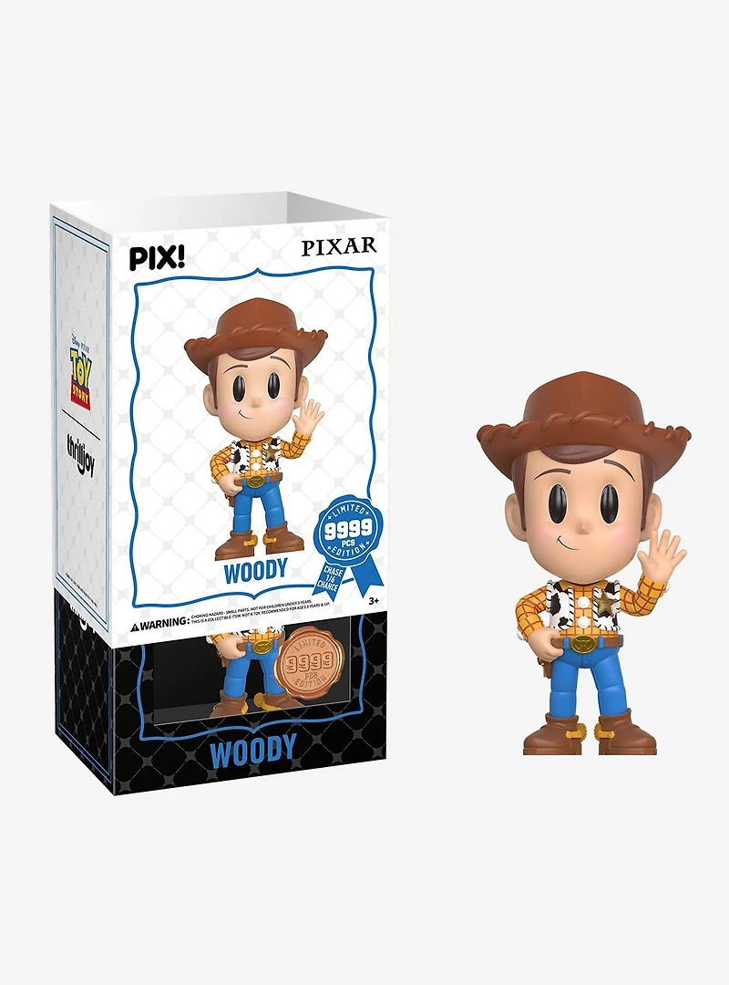Thrilljoy Disney Pixar Pix! Woody Vinyl Figure