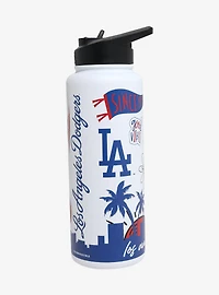 Los Angeles Dodgers Sticker Water Bottle