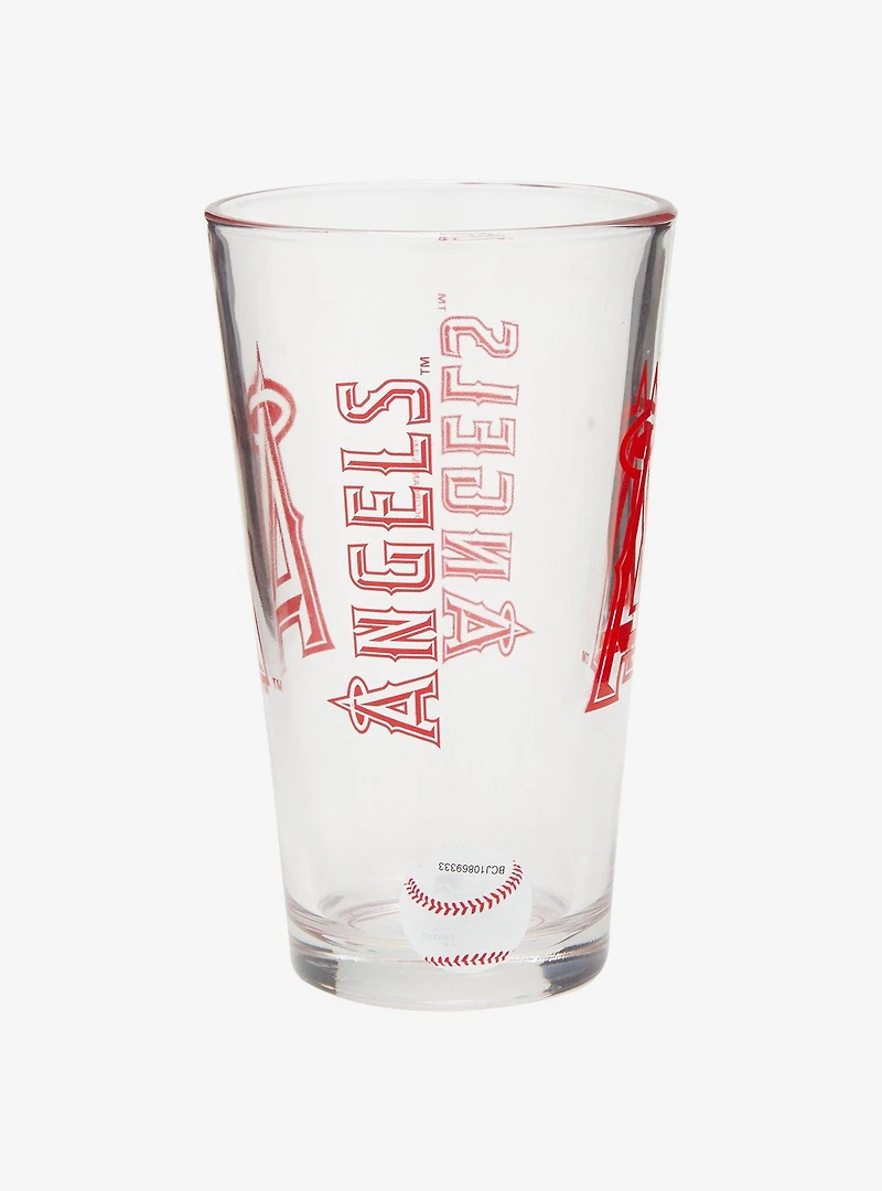 Los Angeles Angels Logo Pint Glass
