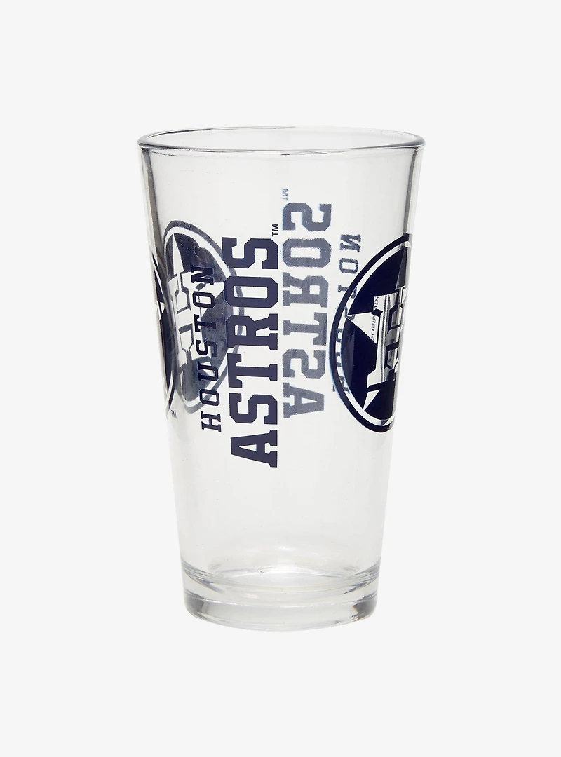 Houston Astros Logo Pint Glass