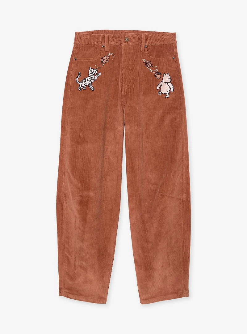 Disney Winnie the Pooh Women's Corduroy Barrel Leg Pants - BoxLunch Exclusive