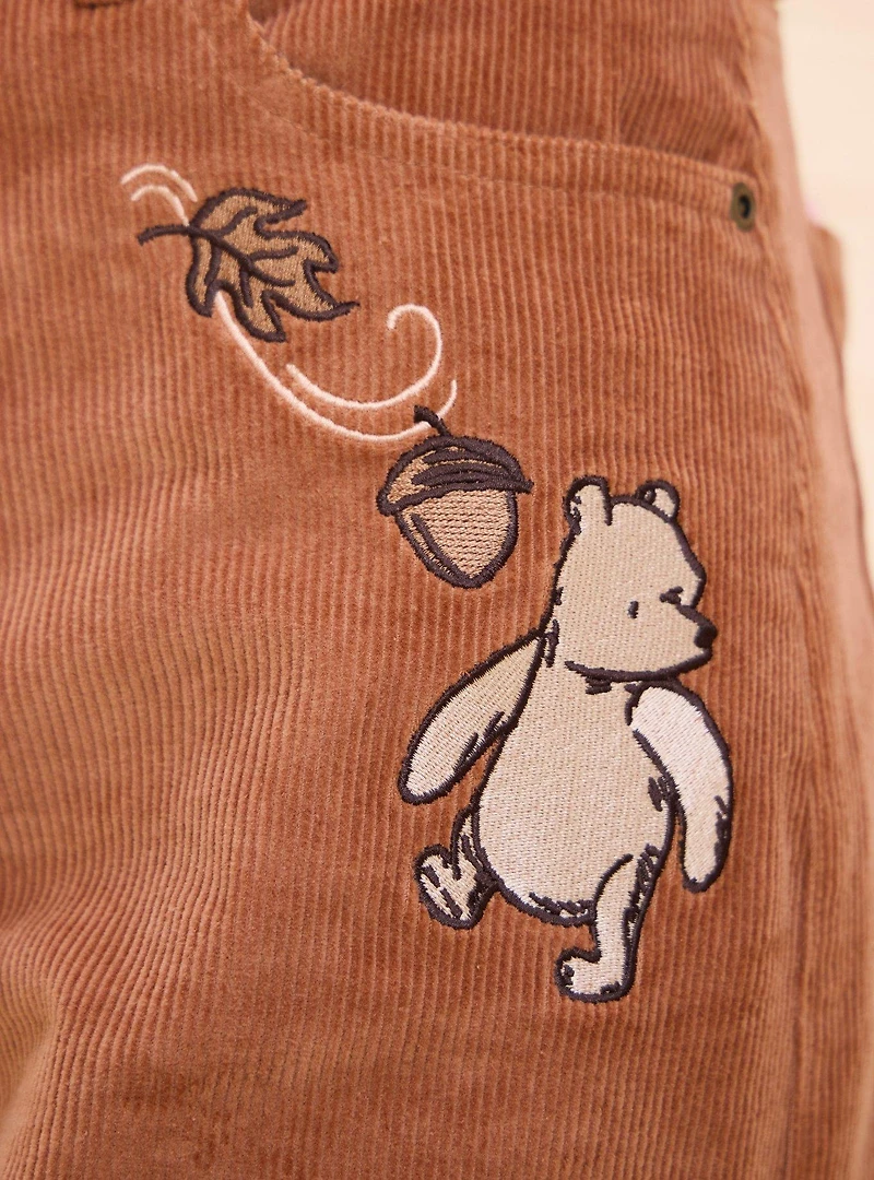Disney Winnie the Pooh Women's Corduroy Barrel Leg Pants - BoxLunch Exclusive