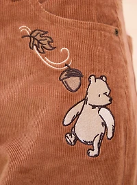 Disney Winnie the Pooh Women's Corduroy Barrel Leg Pants - BoxLunch Exclusive