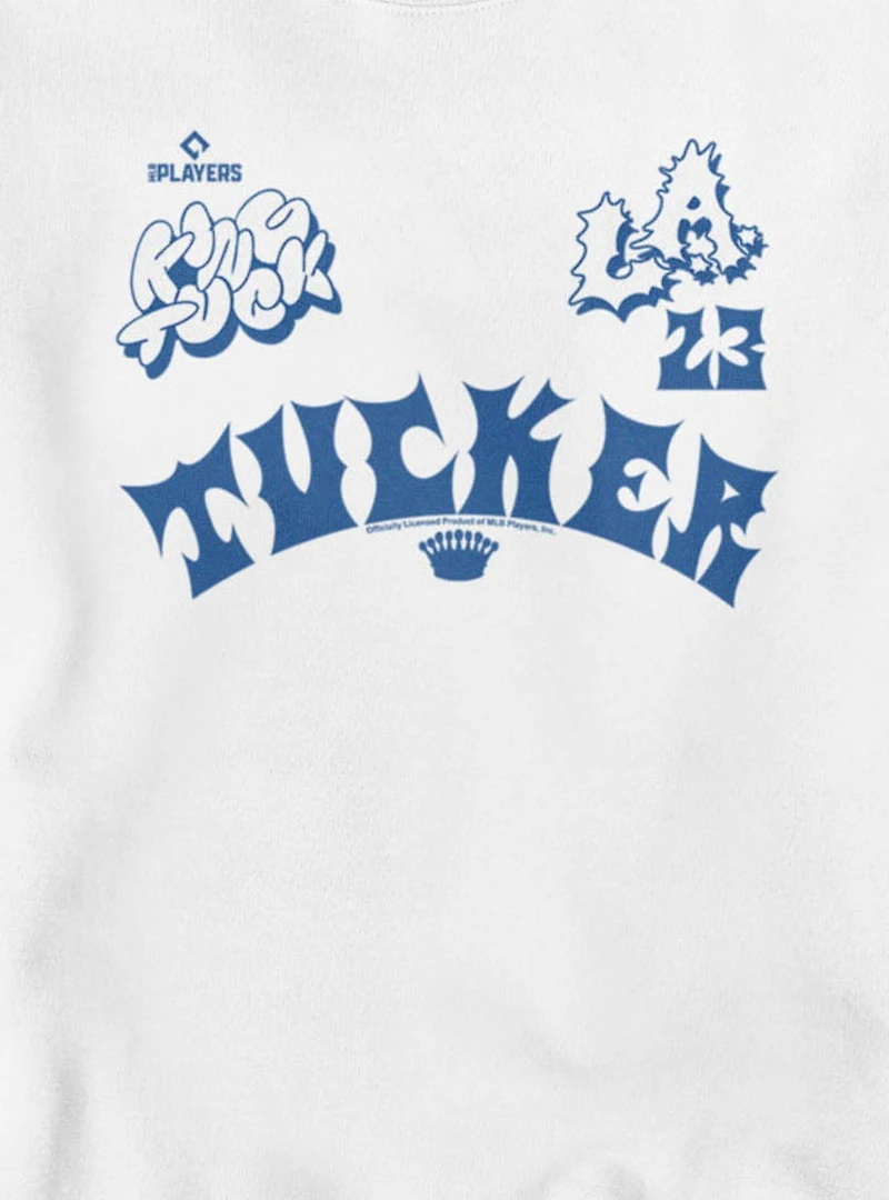 MLB Los Angeles Dodgers King Tuck Kyle Tucker 23 Sweatshirt Box Lunch Exclusive