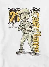 MLB San Diego Padres Nick Castellanos Batter Pose Caricature 21 Sweatshirt Box Lunch Exclusive