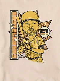 MLB San Diego Padres Nick Castellanos Star Caricature 21 Sweatshirt Box Lunch Exclusive
