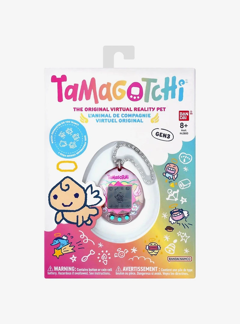 Bandai Namco Tamagotchi Gen 3 Angel Tea Time Virtual Pet Game