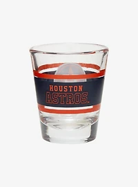 Houston Astros Logo Mini Glass