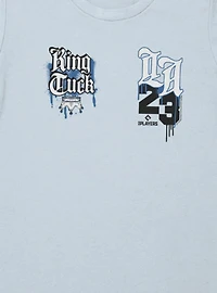 MLB Los Angeles Dodgers King Tuck Kyle Tucker Crown LA 23 Womens T-Shirt Box Lunch Exclusive