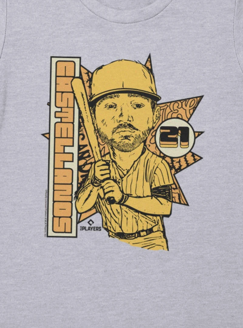 MLB San Diego Padres Nick Castellanos Star Caricature 21 Womens T-Shirt Box Lunch Exclusive