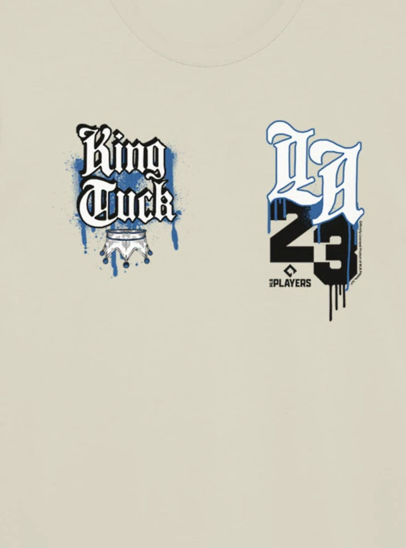 MLB Los Angeles Dodgers King Tuck Kyle Tucker Crown LA 23 T-Shirt Box Lunch Exclusive