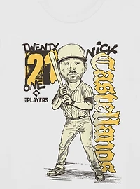 MLB San Diego Padres Nick Castellanos Batter Pose Caricature 21 T-Shirt Box Lunch Exclusive