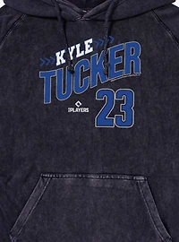 MLB Los Angeles Dodgers Kyle Tucker Swoop Arrows 23 Vintage Mineral Washed Hoodie Box Lunch Exclusive