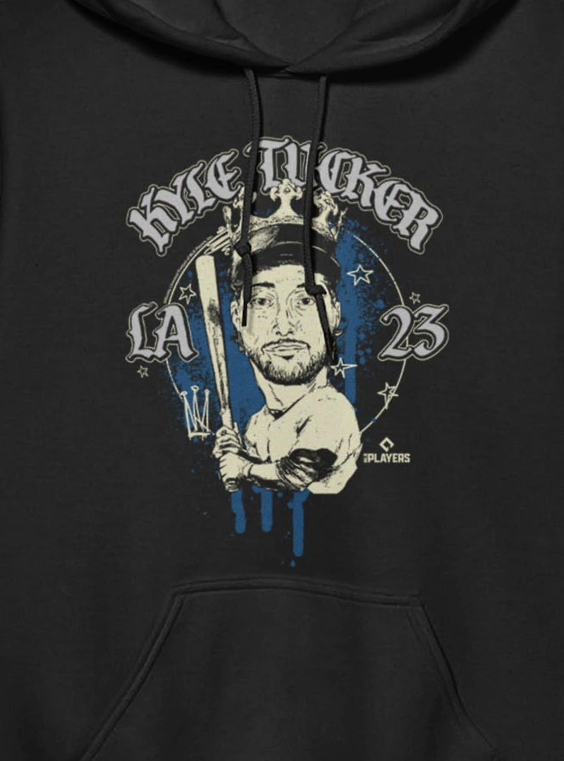 MLB Los Angeles Dodgers Kyle Tucker Caricature LA 23 Hoodie Box Lunch Exclusive