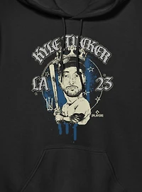 MLB Los Angeles Dodgers Kyle Tucker Caricature LA 23 Hoodie Box Lunch Exclusive