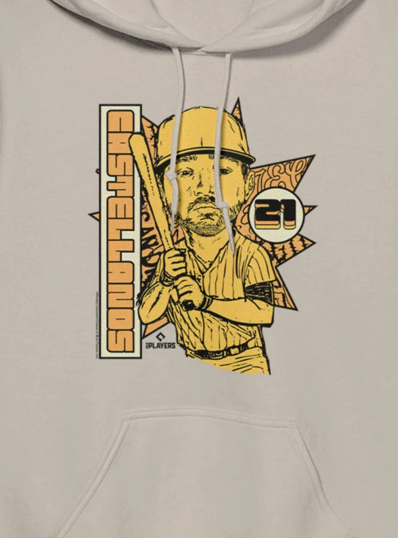 MLB San Diego Padres Nick Castellanos Star Caricature 21 Hoodie Box Lunch Exclusive