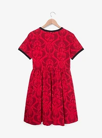 Hazbin Hotel Character Icons Allover Print  Skater Dress - BoxLunch Exclusive