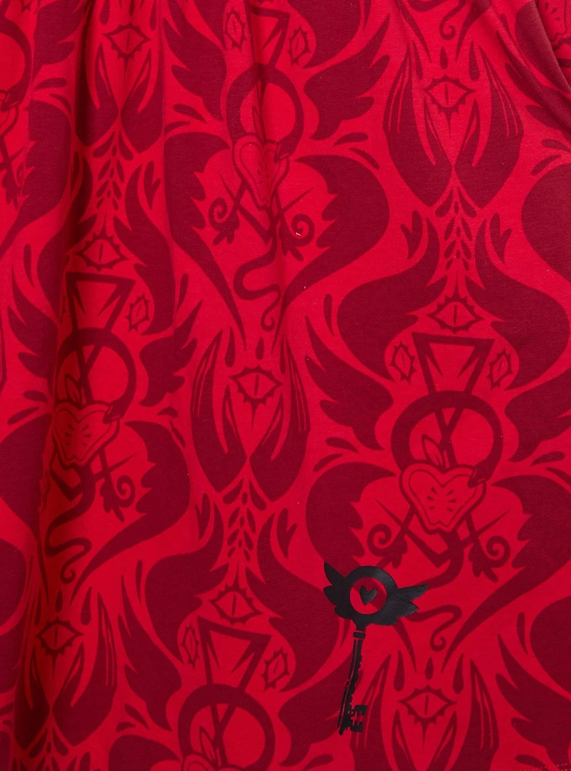 Hazbin Hotel Character Icons Allover Print  Skater Dress - BoxLunch Exclusive