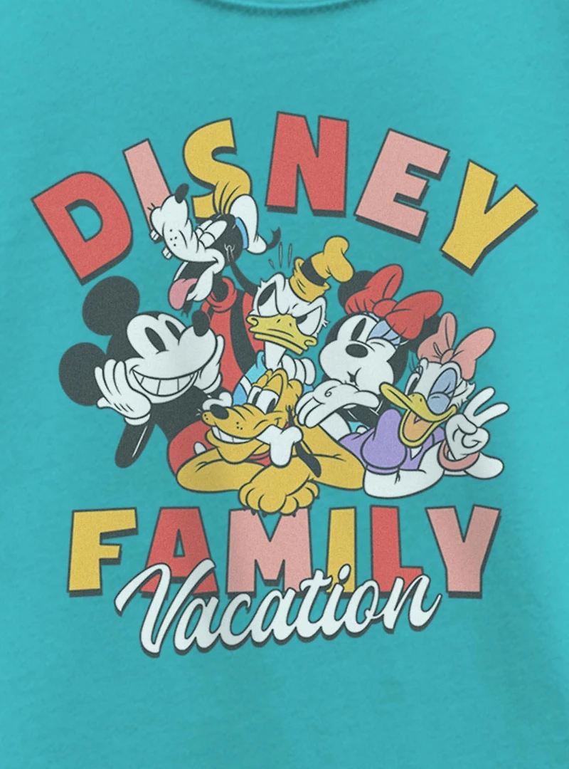 Disney Mickey Mouse & Friends Family Vacation Youth Girls T-Shirt