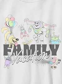 Disney Pixar Family Vacation Characters Youth T-Shirt