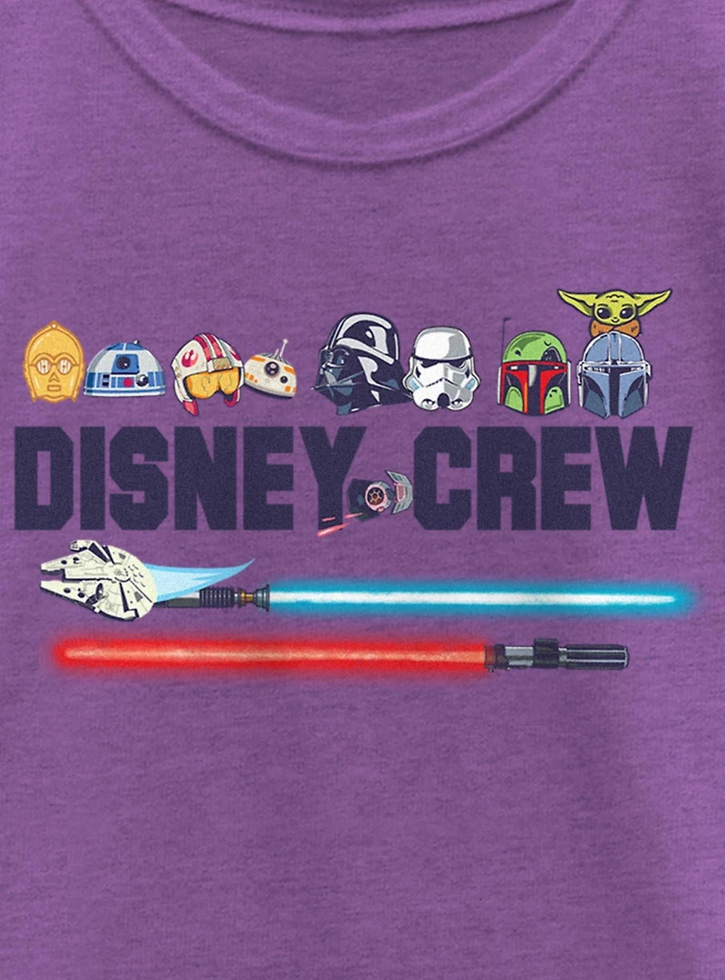Star Wars Galactic Crew Youth Girls T-Shirt