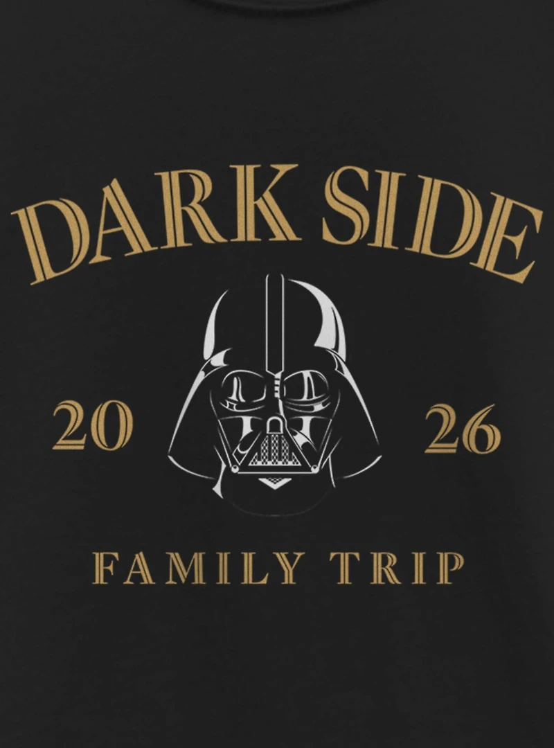 Star Wars Darth Vader Dark Side Family Trip 2026 Youth Girls T-Shirt