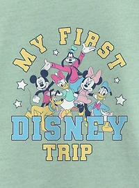 Disney Mickey Mouse My First Trip Together Youth Girls T-Shirt