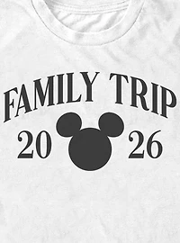 Disney Mickey Mouse Head Family Trip 2026 T-Shirt