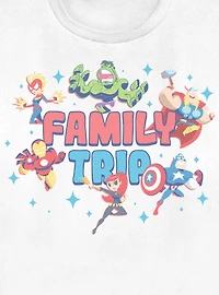 Marvel Avengers Family Trip Stars Womens T-Shirt