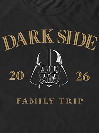 Star Wars Darth Vader Dark Side Family Trip 2026 T-Shirt