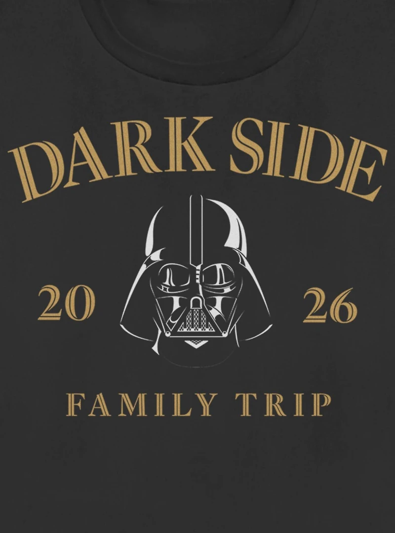 Star Wars Darth Vader Dark Side Family Trip 2026 Womens T-Shirt