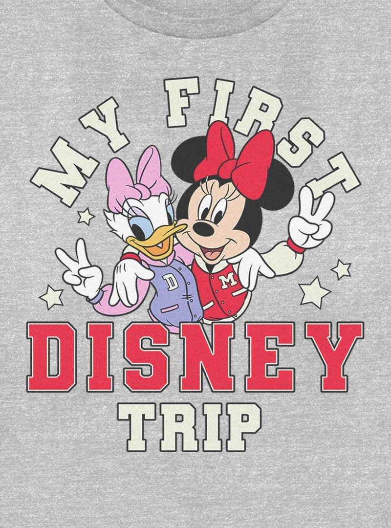 Disney Minnie Mouse & Daisy Duck My First Trip Womens T-Shirt