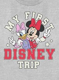Disney Minnie Mouse & Daisy Duck My First Trip Womens T-Shirt