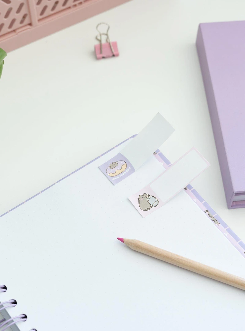 Pusheen Moments Weekly Planner With Sticky Notes