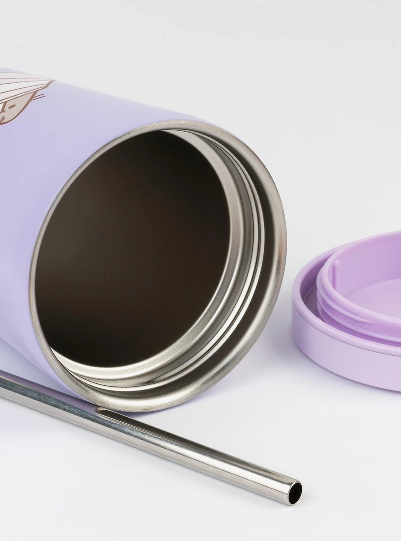 Pusheen Moments Steel Tumbler With Straw