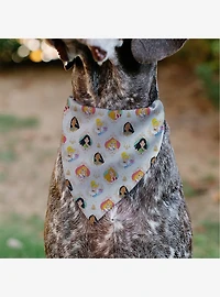 Disney Holiday Princess Poses and Icons Slip On Collar Pet Bandana - Bandana Only
