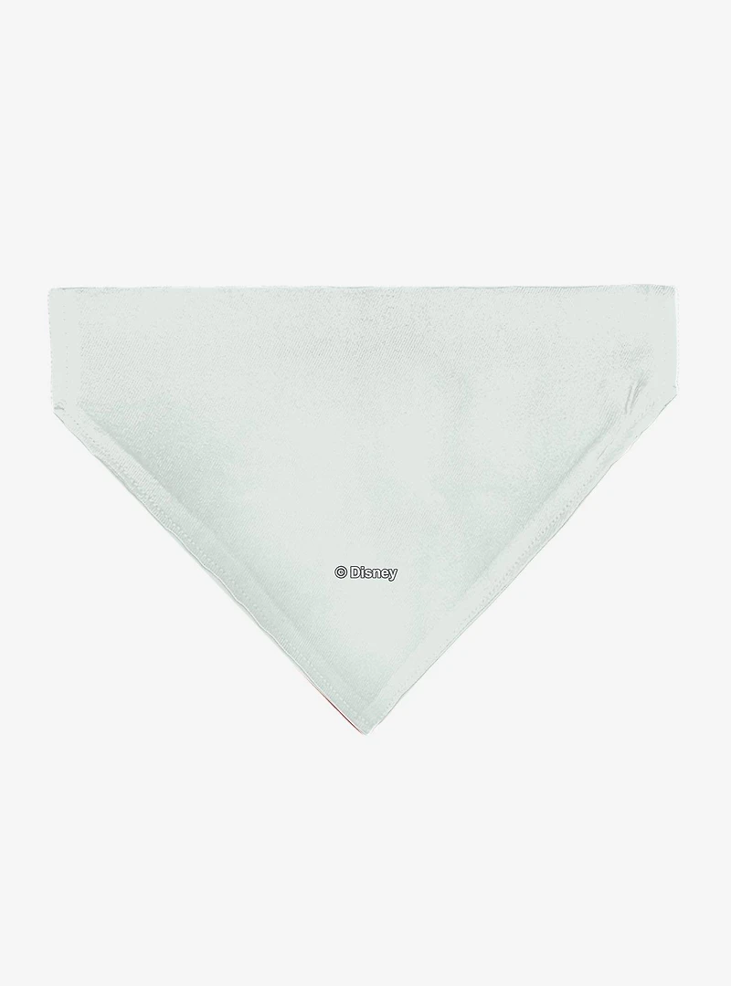 Disney Mickey Mouse Stay Positive Line Slip On Collar Pet Bandana - Bandana Only