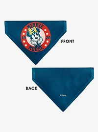 Disney Minnie Mouse 1928 Dreamy Pose Slip On Collar Pet Bandana - Bandana Only