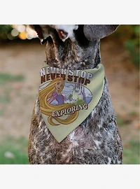 Disney Rapunzel Never Stop Exploring Castle Pose Slip On Collar Pet Bandana - Bandana Only