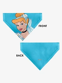 Disney Cinderella Face Pose Close Up Slip On Collar Pet Bandana - Bandana Only