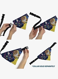 Disney Beauty and the Beast Belle Dancing Pose Slip On Collar Pet Bandana - Bandana Only