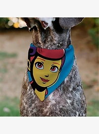 Disney Toy Story Bo Peep Close Up Pop Art Face Slip On Collar Pet Bandana - Bandana Only