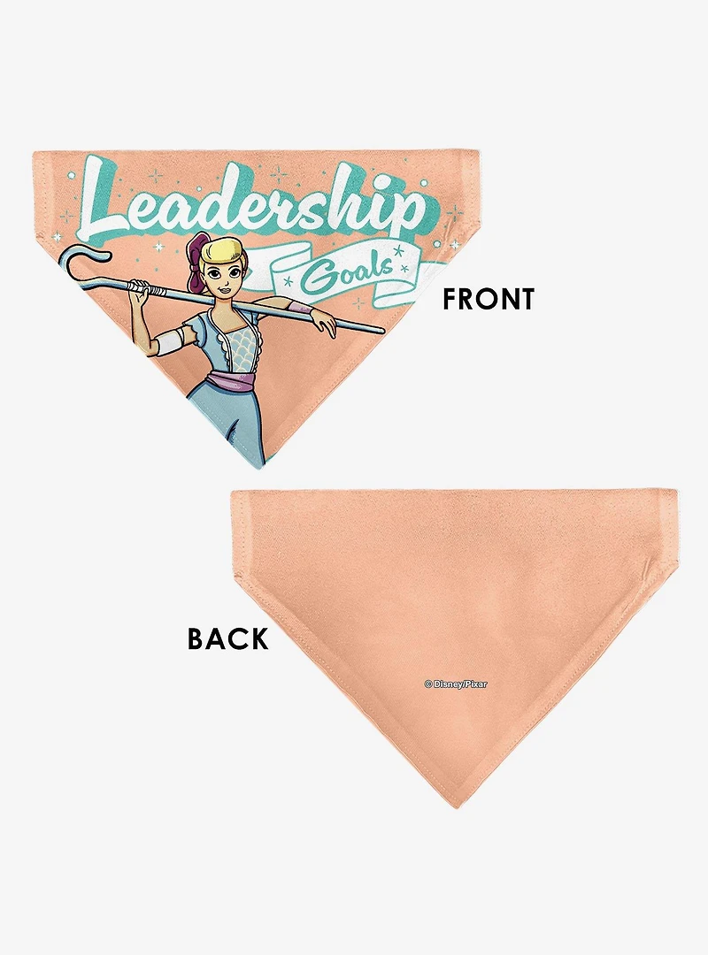Disney Toy Story Bo Peep Leadership Goals Staff Pose Slip On Collar Pet Bandana - Bandana Only