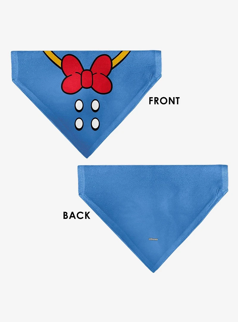 Disney Donald Duck Sailor Suit Chest Slip On Collar Pet Bandana - Bandana Only