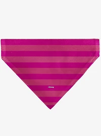 Disney Alice in Wonderland Cheshire Cat Winking Smile Slip On Collar Pet Bandana - Bandana Only
