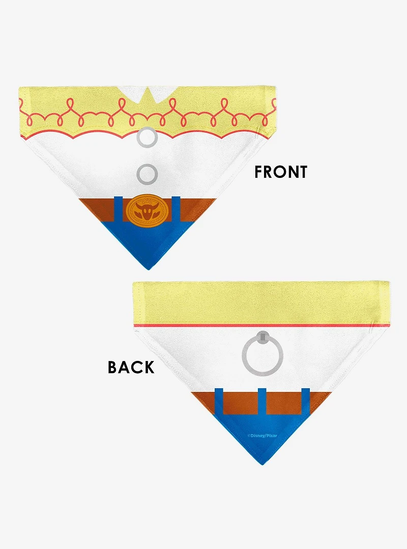 Disney Toy Story Jessie Bounding Costume Bodice Slip On Collar Pet Bandana - Bandana Only