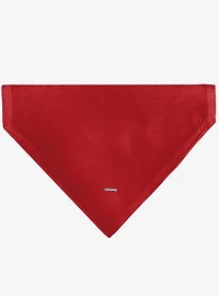 Disney Holiday Mickey and Minnie Santa Hat Kissing Pose Slip On Collar Pet Bandana - Bandana Only