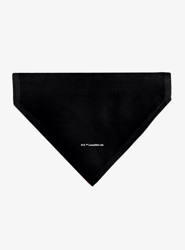 Star Wars Grogu Baby Yoda Smiling Impression Painting Slip On Collar Pet Bandana - Bandana Only
