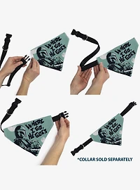 Star Wars Mandalorian and Grogu Where He Goes I Go Pose Slip On Collar Pet Bandana - Bandana Only