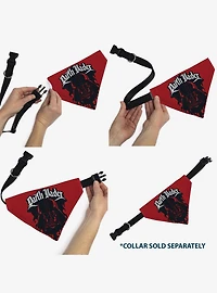 Star Wars Darth Vader Face and Text Flame Slip On Collar Pet Bandana - Bandana Only